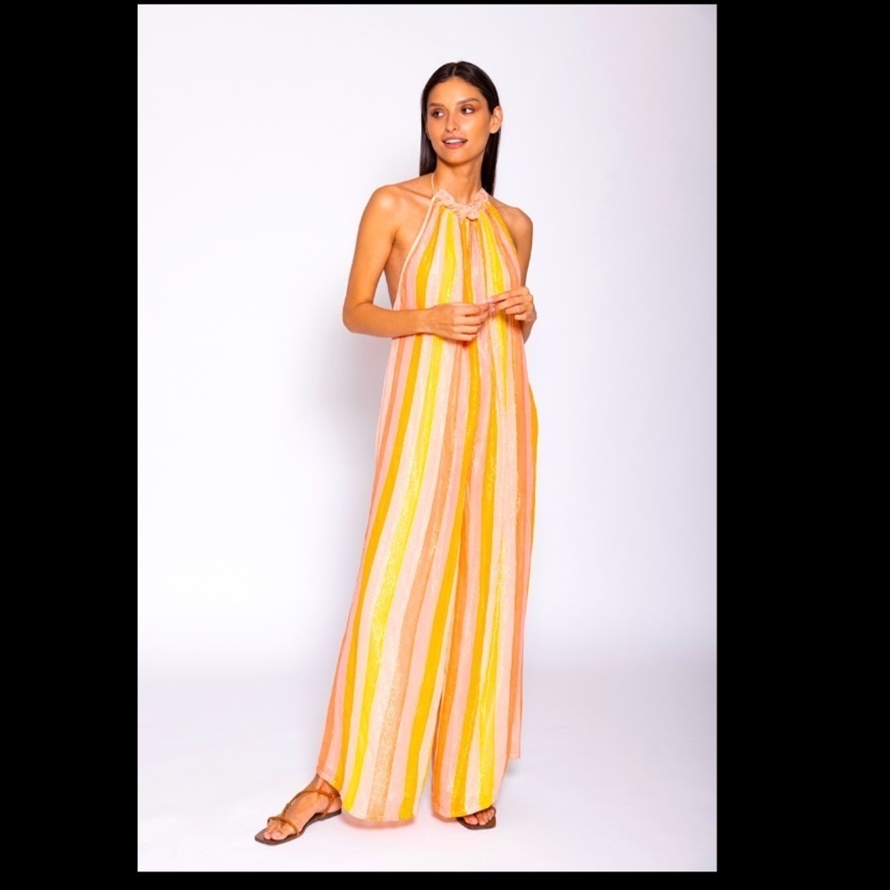 Anthropologie NWT Sundress Sophie Jumpsuit Size M/L - Picture 8 of 12